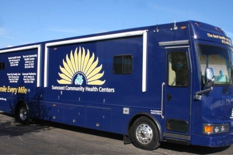 Suncoast Community Health Centers’ Mobile Dental Program brings dental care to the community