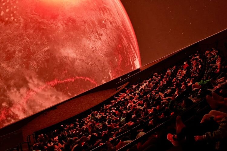 The Tampa Museum of Science and Industry's new Digital Dome Theatre and Saunders Planetarium is the country's second-largest planetarium