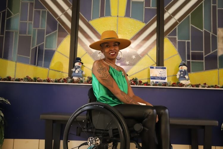 Army veteran Malika Montgomery