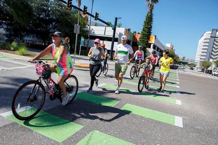 Walk Bike Tampa's third annual World Car-Free Day celebration is Saturday, September 20th.