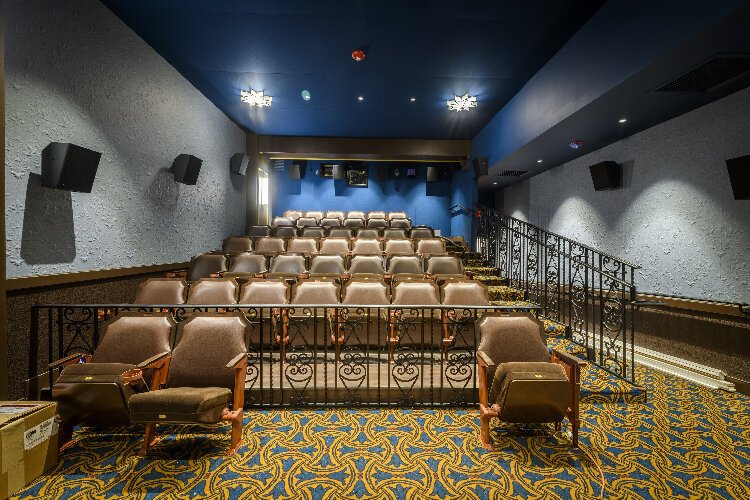 The Tampa Theatre's new 43-seat John T. Taylor Screening Room