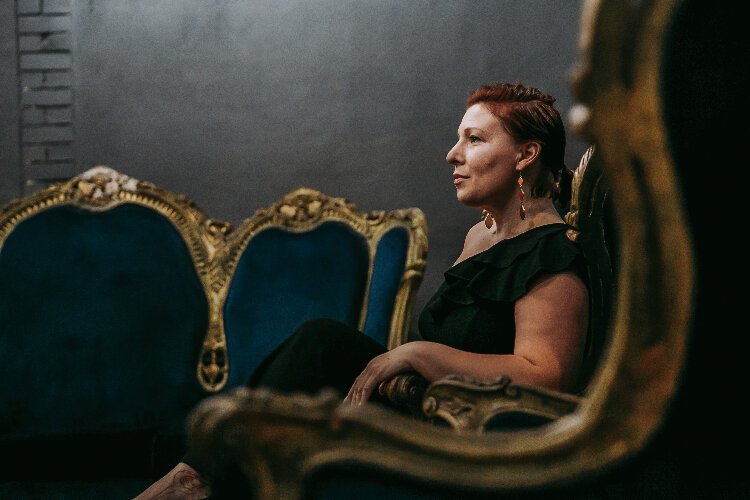 Hope Donnelly, owner of the Rialto Theatre in Tampa Heights (Photo by Foto Bohemia).