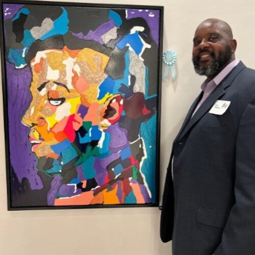 Over-50 artist Allen Pettigrew returned to painting after decades away. now, he says his ultimate goal is His ultimate professional goal is “to just do nothing but be an artist.’’