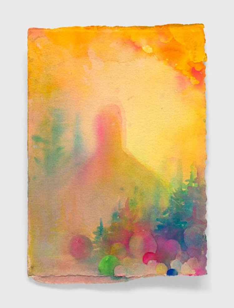 Lisa Yuskavage, "Tit Heaven for Hippies," is part of the "Necessary Angels: Jesse Murry and Lisa Yuskavage" exhibit at USFCAM.