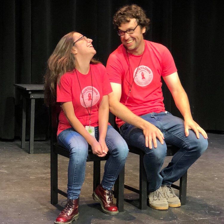 Justin Peters and Kelly Buttermore, comedy partners in the Brooklyn-based improv duo "From Justin to Kelly," decided to launch an improv festival of their own six years ago.