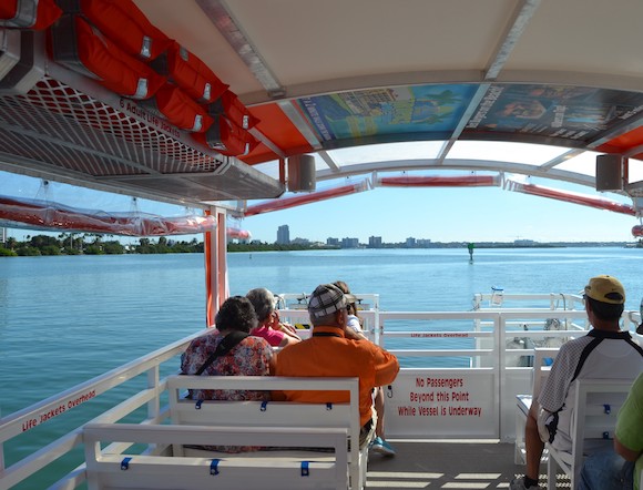 Crossing with ease on ferry