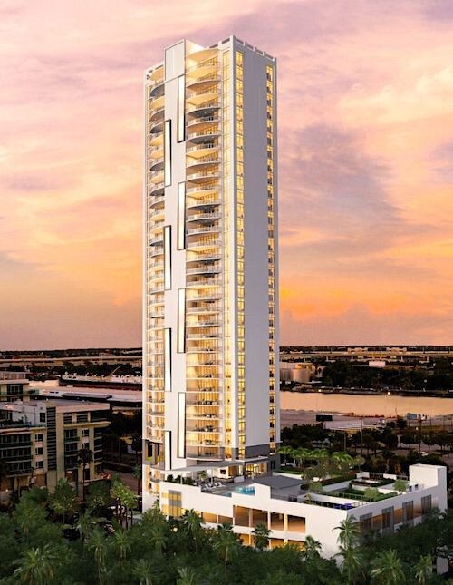 Elevé61 breaks ground in the Channel District in 2021. The luxury condominiums are designed by Orlando architect Scott + Cormia.