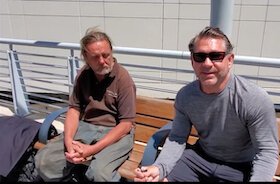 GivingBackTV videotapes stories of the homeless in the Tampa Bay Area.