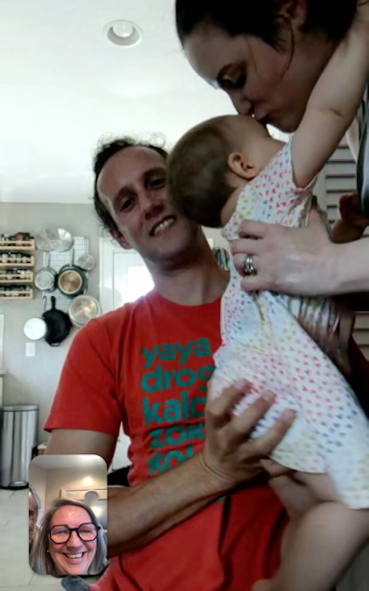 Grandkids are just a smartphone call away.