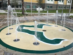 Fountain at USF