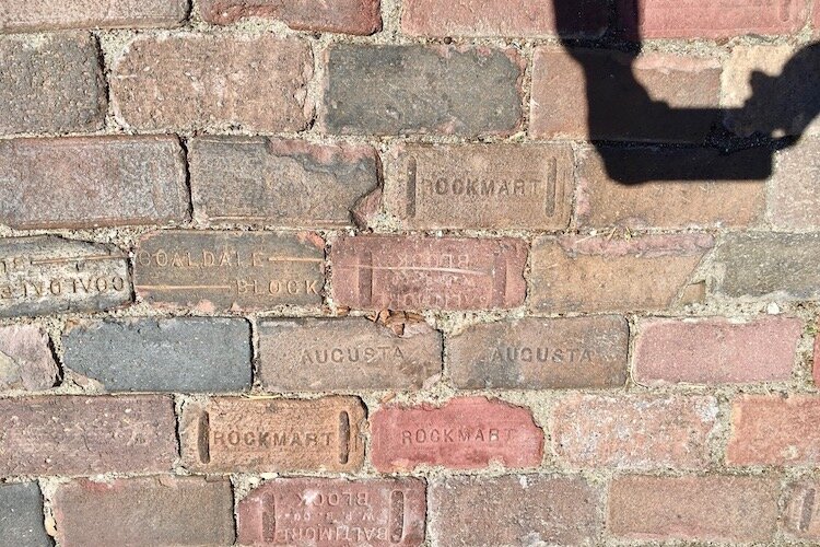 Brick streets add to the charm appeal of Tampa's older neighborhoods, including Tampa Heights.