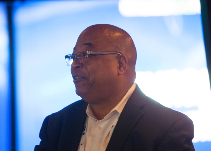 Charles Ramdatt with the City of Orlando at the Synapse Summit breakout session.