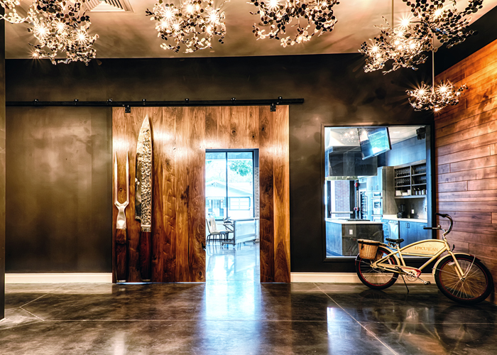 The entrance to Epicurean Theatre