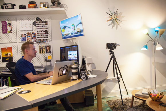 Larry Wiezycki, filmmaker and co-founder of Creative on Main Street, an Emmy Award-Winning film making team based in West Tampa.