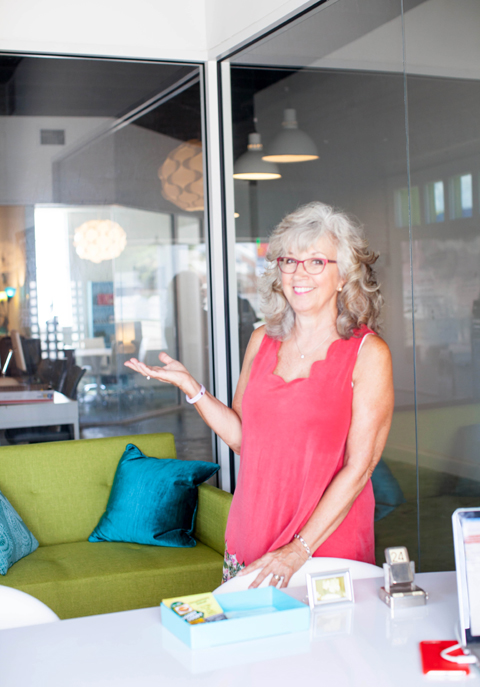 Lynn Marvin Dingfelder, exec., producer and co-founder of Creative on Main Street in West Tampa.