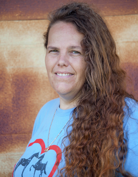 Erika Gilbert, founder of Grune Heidi Farm Rescue.