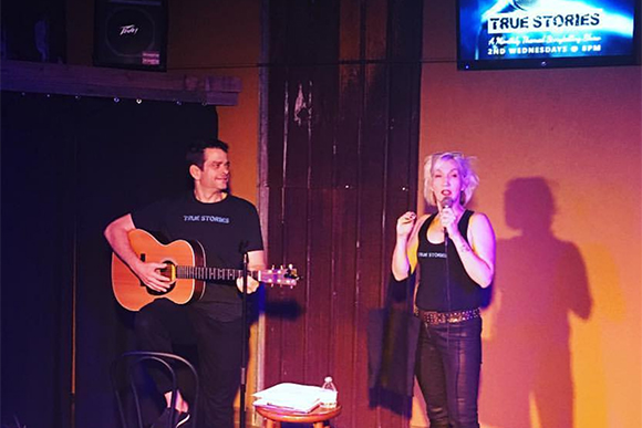 True Stories at Spitfire Theater.