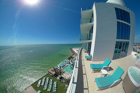 View from the Opal Suite.