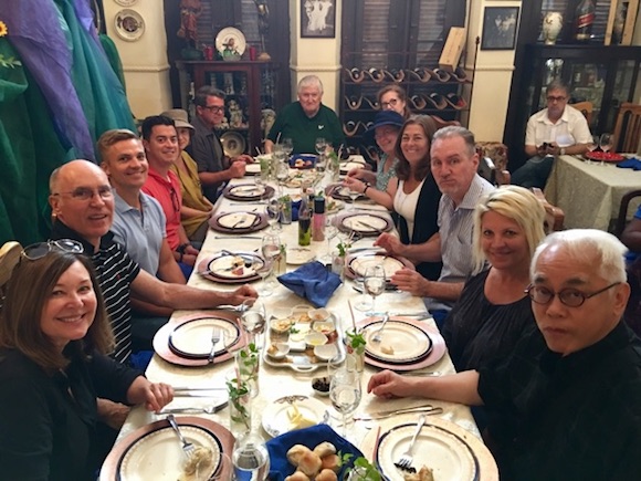 Lunchtime at San Cristobal Paladar in Havana