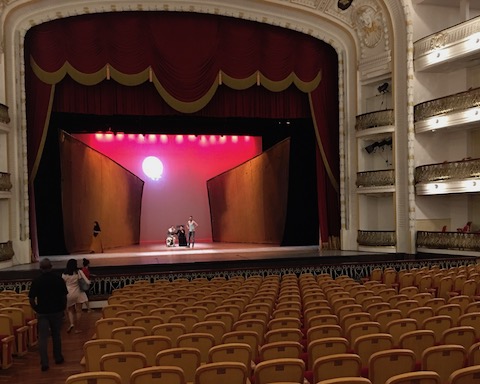 Rehearsal at Gran Teatro de La Habana