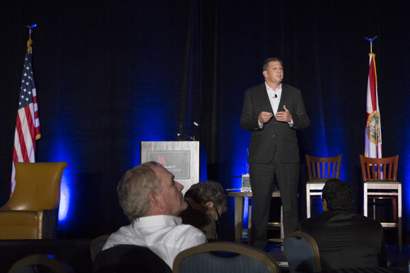 James Geurts speaks at the Tampa Bay Business Journal Innovation Summit.