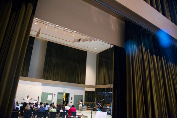 Libya Pugh leads the Tampa Bay Theatre Festival Auditions Workshop at The Straz.