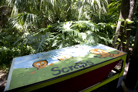 Compost bin.