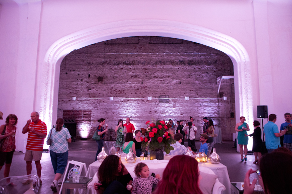 Grand opening of 8-Count Studios in the old Rialto Theatre building.