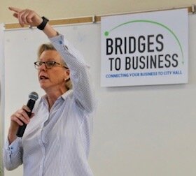 Mayor Jane Castor launches Bridges to Business.