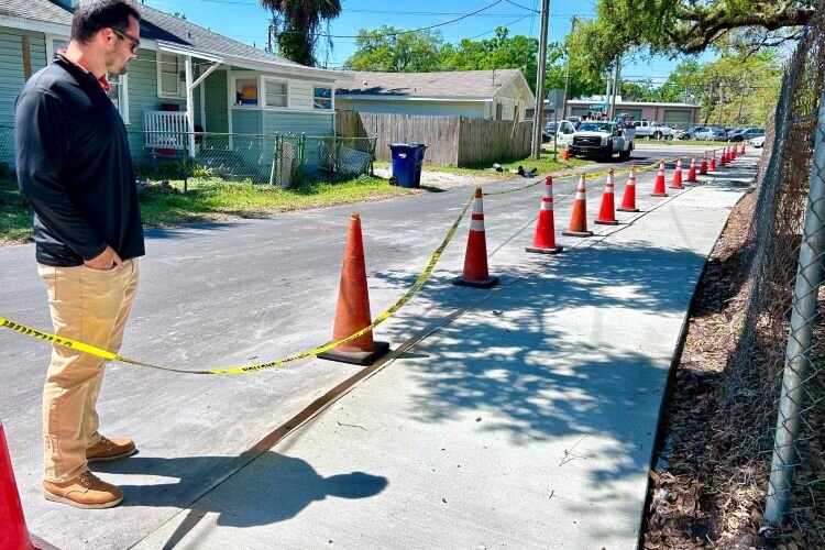 Construction of the first two segments of Tampa's Green ARTery is underway in the Old Seminole Heights and Lowry Park Central neighborhoods.