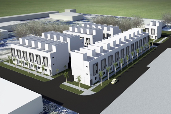 North Hyde Park aerial