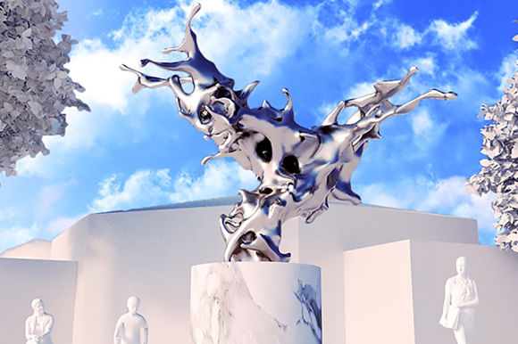 Rendering of proposed work by Nick Ervinck