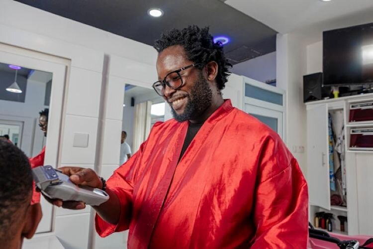 Barbershop Conversations trains neighborhood barbers to be mental health advocates in communities of color