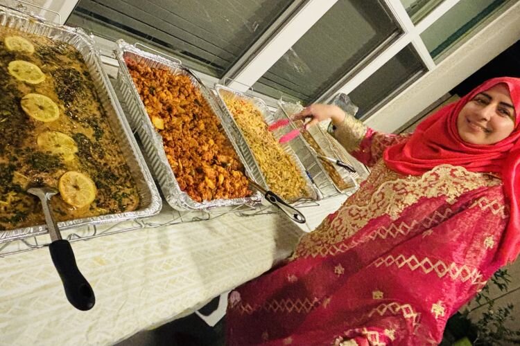 Tampa resident Hina Alvi enjoyed every minute of the Eid ul Adha celebration at her friend’s home in Tampa.