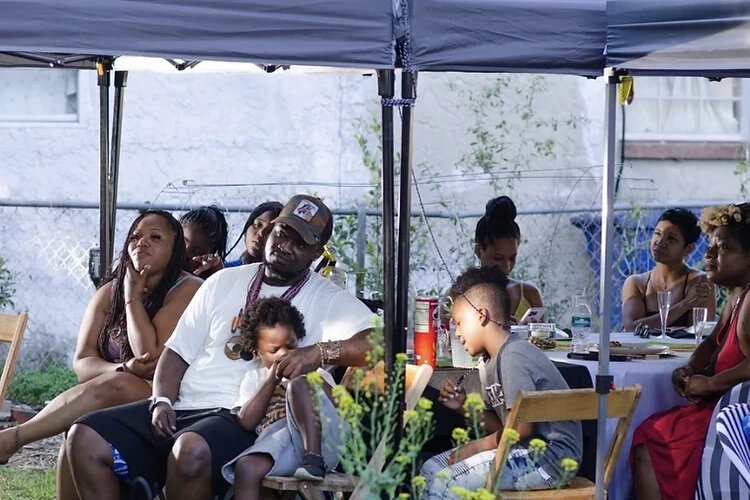 The Tampa Heights Junior Civic Association's new "Sunday Dinner" series is a quarterly community meal event and a fundraiser for a planned community kitchen.