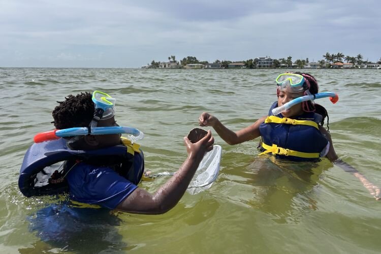 Tampa Bay Watch's Summer Camp on the Move is a hands-on marine science camp for children in South St. Petersburg