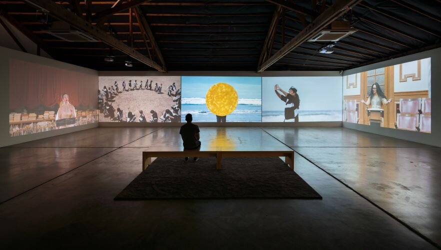 “Te Moana Meridian" is at USF St. Petersburg's Harbor Hall Gallery from August 25th through October 18th