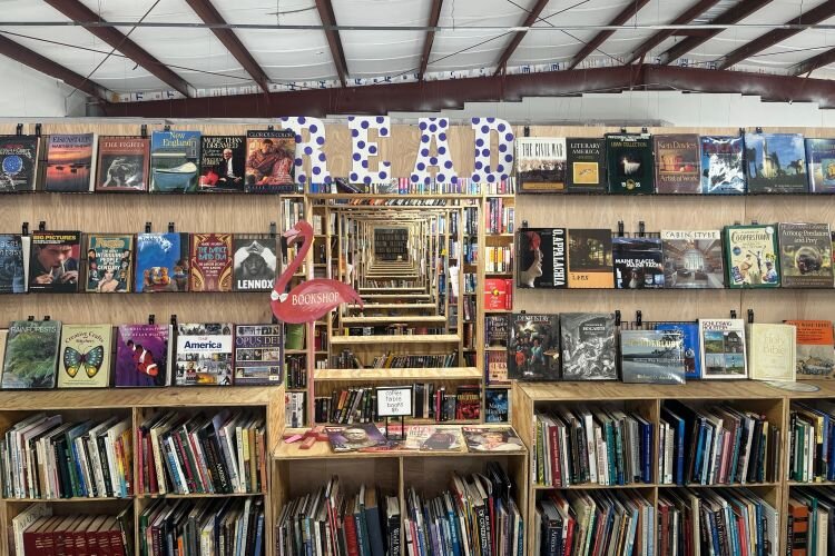 The Book Rescuers has grown from a driveway yard sale to a 14,400 square-foot warehouse location with 10 employees and a calendar of community events.